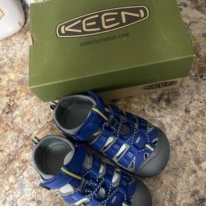 KEEN Unisex Kid Newport H2 Sandal, 12 US, Blue